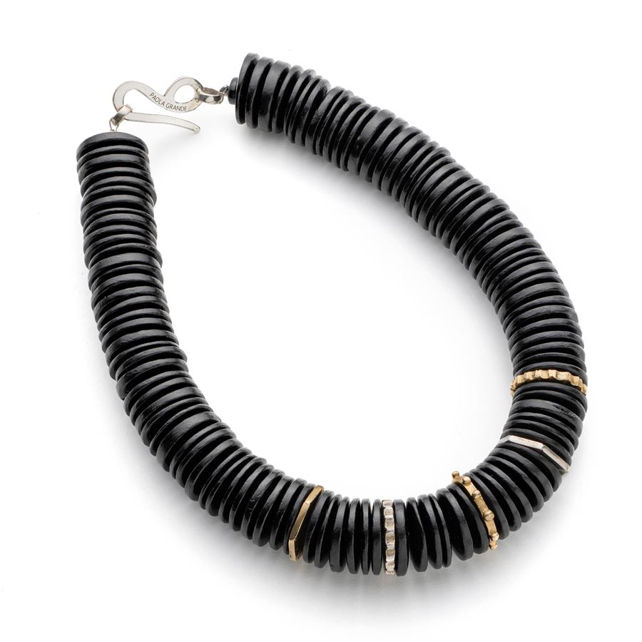 Collana ebano NEON | CL1 FTRIBAL EBANO